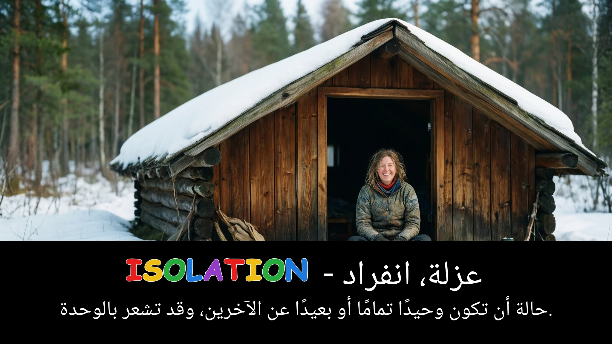 Arabic Illustration for isolation